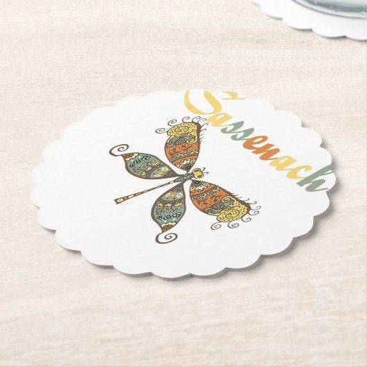 Dragonfly Lover Stone Coaster| Lover Stone Coaster Kartonnen Onderzetters (Gekanteld)