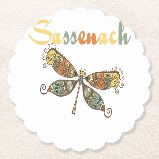 Dragonfly Lover Stone Coaster| Lover Stone Coaster Kartonnen Onderzetters (Voorkant)