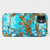 Dragonfly-luchtbellen Case-Mate iPhone Case (Achterkant (horizontaal))