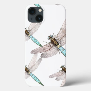 Dragonfly luchtmacht op witte achtergrond Case-Mate iPhone case