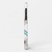 Dragonfly luchtmacht op witte achtergrond Case-Mate iPhone case (Achterkant/links)