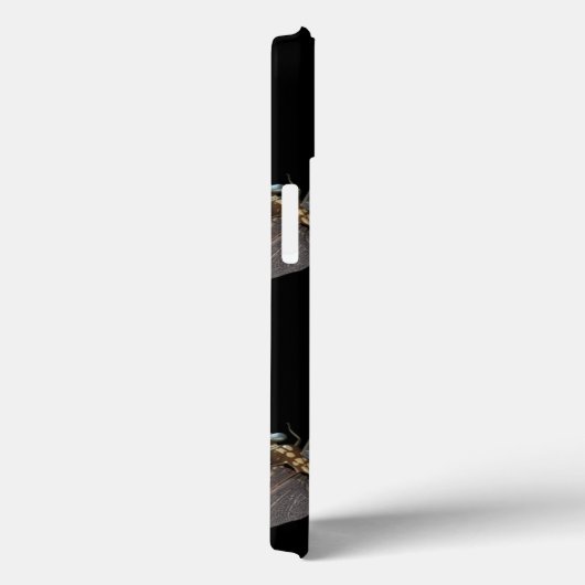 Dragonfly-luchtmacht op zwart ontwerp Case-Mate iPhone case (Achterkant / Rechts)