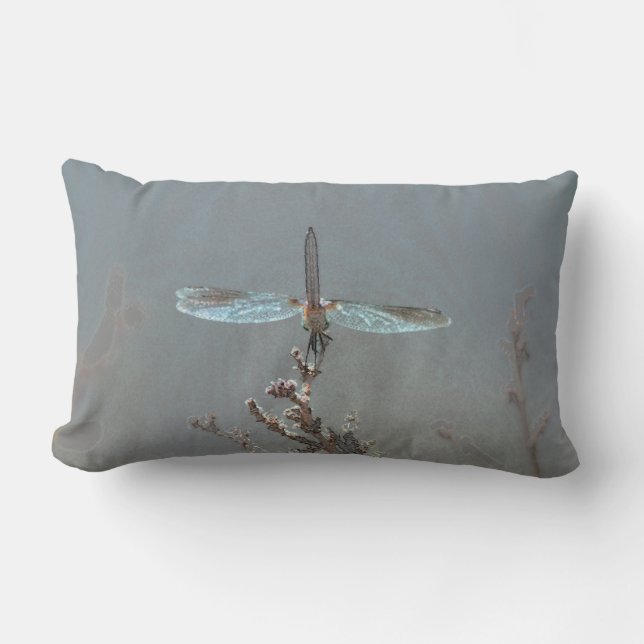 Dragonfly Lumbar Pillow Kussen (Voorkant)