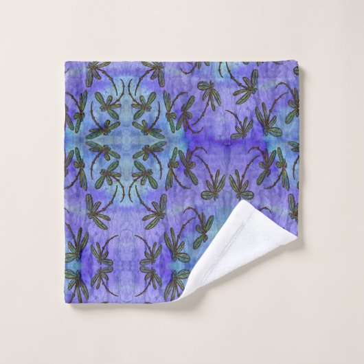 Dragonfly Magic Bad Handdoek (Wasdoekje)