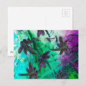 Dragonfly Magic Briefkaart (Voorkant / Achterkant)