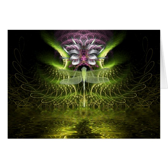 DragonFly Magic Card (Voorkant Horizontaal)