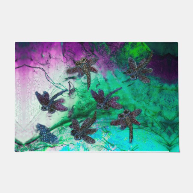 Dragonfly Magic Deurmat (Voorkant)