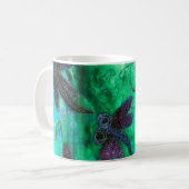 Dragonfly Magic Koffiemok (Voorkant links)