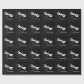Dragonfly Magic Wrapping Paper Cadeaupapier (Vlak)