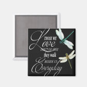 Dragonfly magneet die we liefhebben, gaan niet weg (Voorkant / Achterkant)