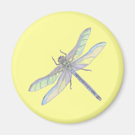 DRAGONFLY-magneet (geel) Magneet