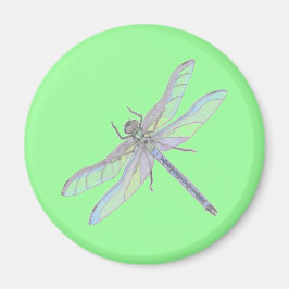 DRAGONFLY-magneet (groen) Magneet