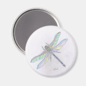 DRAGONFLY magneet (rond) (Voorkant / Achterkant)