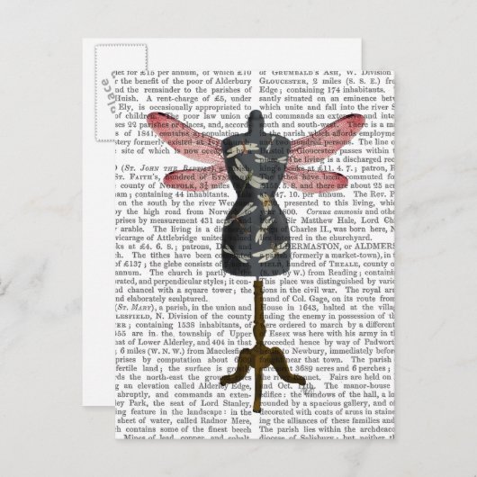Dragonfly Mannequin Briefkaart (Voorkant / Achterkant)