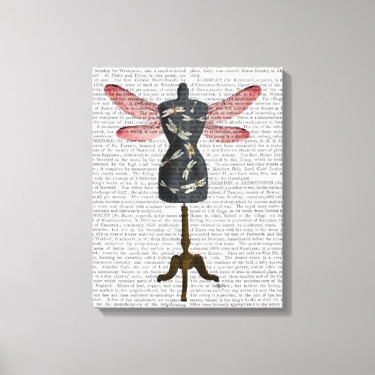 Dragonfly Mannequin Canvas Afdruk (Voorkant)