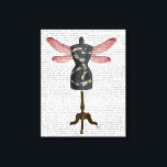 Dragonfly Mannequin Canvas Afdruk<br><div class="desc">Mode en beeldmateriaal</div>