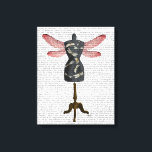 Dragonfly Mannequin Canvas Afdruk<br><div class="desc">Mode en beeldmateriaal</div>