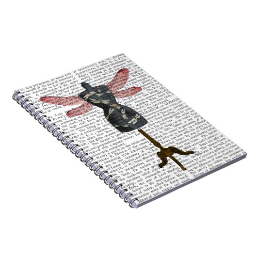 Dragonfly Mannequin Notitieboek (Rechterzijde)
