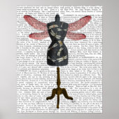 Dragonfly Mannequin Poster (Voorkant)