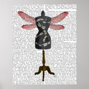 Dragonfly Mannequin Poster