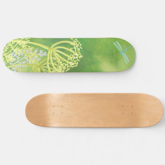 Dragonfly Meadow Persoonlijk Skateboard (Horizontaal)