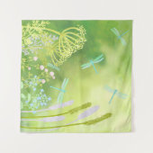 Dragonfly Meadow Wandkleed (Voorkant (horizontaal))