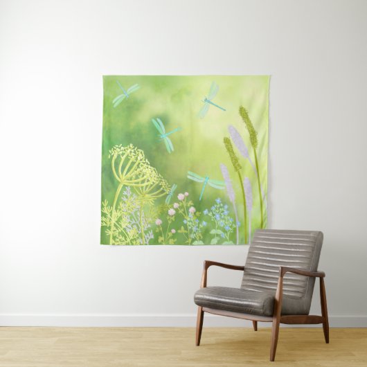 Dragonfly Meadow Wandkleed (In situ)