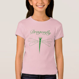 Dragonfly - Meisjes' Bella Fied Babydoll T-Shirt