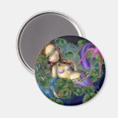 "Dragonfly Mermaid" magneet (Voorkant / Achterkant)