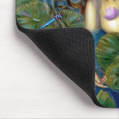 "Dragonfly Mermaid" Mousepad Muismat (Hoek)