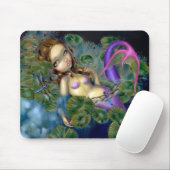 "Dragonfly Mermaid" Mousepad Muismat (Met muis)