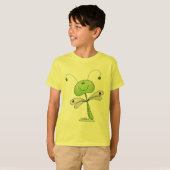 Dragonfly met harten t-shirt (Voorkant volledig)