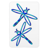 Dragonfly met harthoofd magneet (Verticaal)