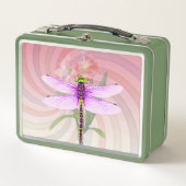 Dragonfly Metal Lunch Box (Voorkant)