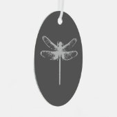 Dragonfly Metalen Ornament (Voorkant Rechts)