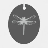 Dragonfly Metalen Ornament (Achterkant)