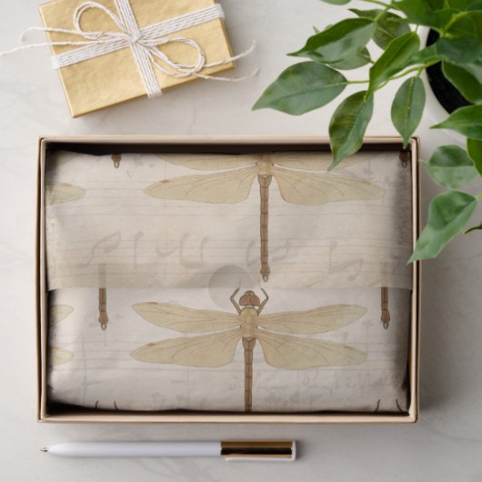 Dragonfly-meubelpapier Tissuepapier (Geschenk)