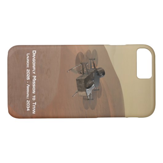 Dragonfly Mission to Titan Case-Mate iPhone Case (Achterkant (Horizontaal))