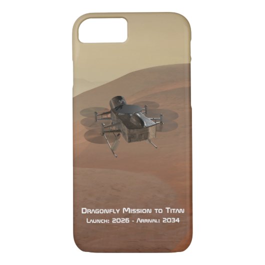 Dragonfly Mission to Titan Case-Mate iPhone Case (Achterkant)