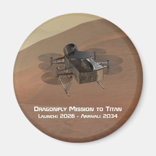 Dragonfly Mission to Titan Magneet