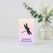 Dragonfly | Modern design Visitekaartje (Staand voorkant)