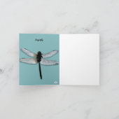DRAGONFLY MODERN FOTO NOTE KAART (Binnen)