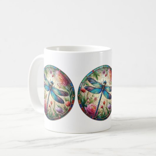 Dragonfly-Mok Koffiemok (Voorkant links)