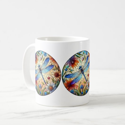 Dragonfly-Mok Koffiemok (Voorkant links)