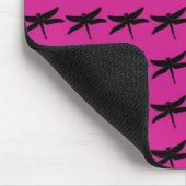 Dragonfly Mousepad Horizontale Sjabloon Muismat (Hoek)