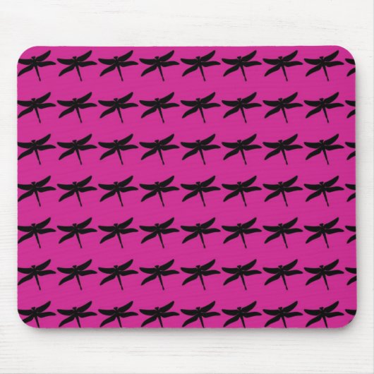 Dragonfly Mousepad Horizontale Sjabloon Muismat (Voorkant)