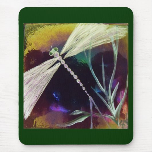 Dragonfly mousepad muismat (Voorkant)