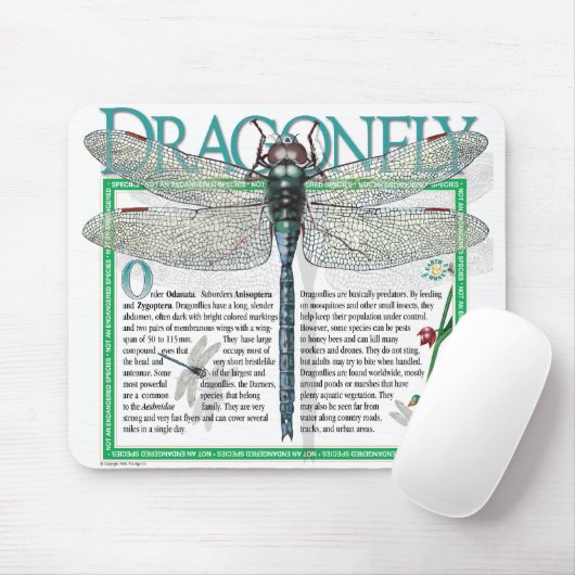 Dragonfly Mousepad Muismat (Met muis)