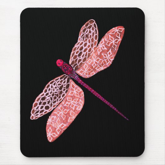 Dragonfly Mousepad Muismat (Voorkant)