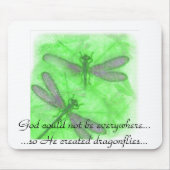 Dragonfly Mousepad Muismat (Voorkant)